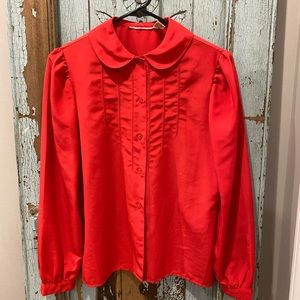 Vintage red top size small